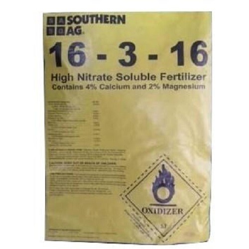 16-3-16 Soluble High Nitrate Fertilizer - 25 Lbs.