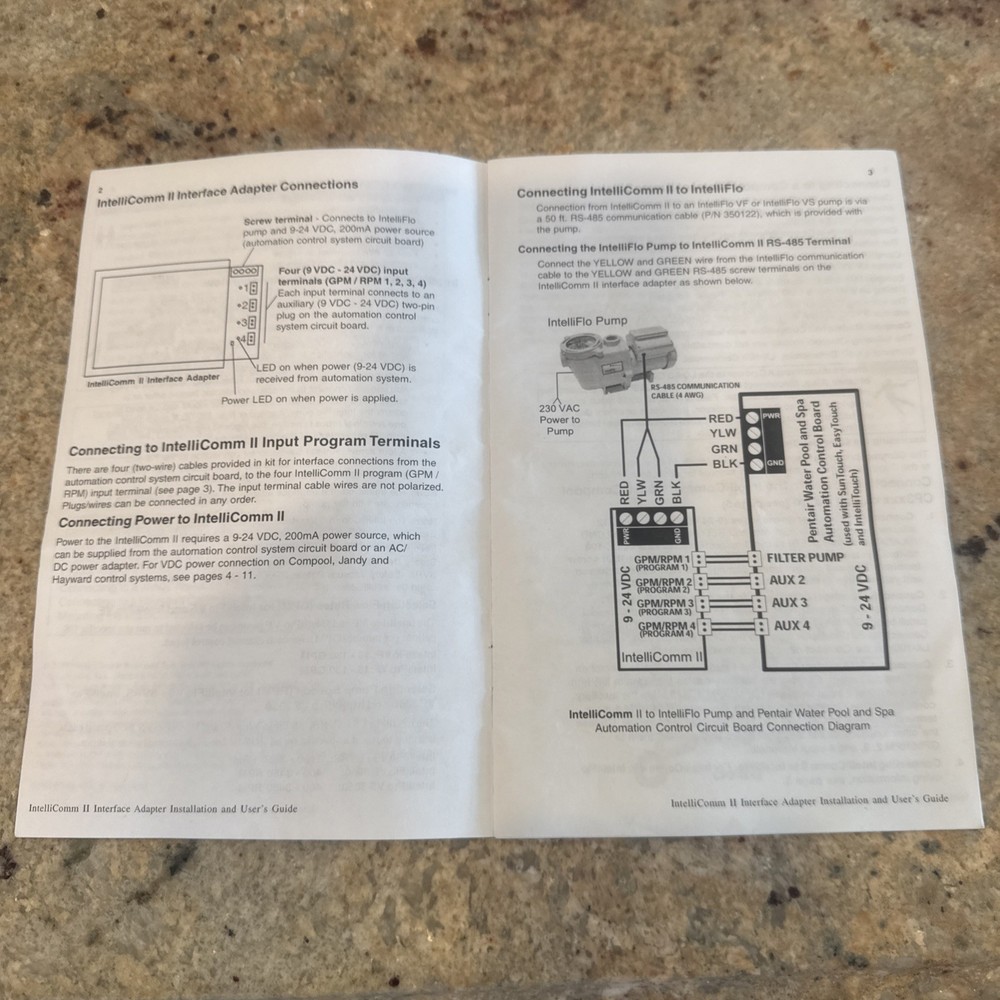 Pentair Intellicom II Interface Adapter | 521109