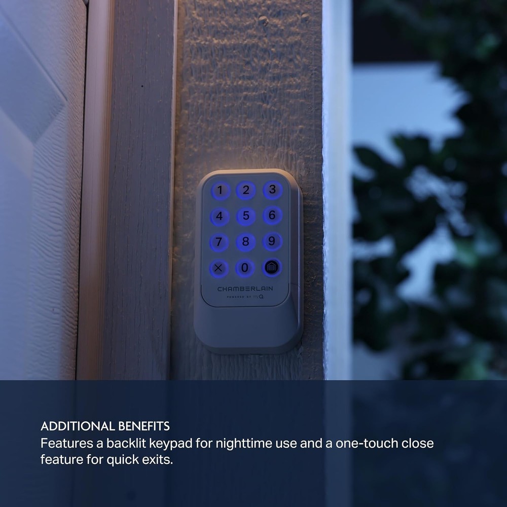 Wireless Garage Door Keypad - Easy Installation