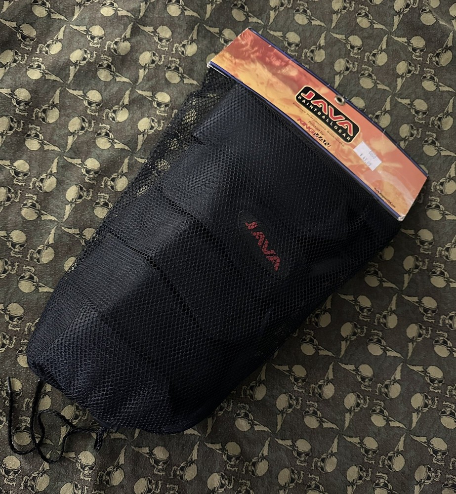 Kingman JAVA Paintball Deluxe Slam 5 Pod Pack Black Harness Adjustable Belt