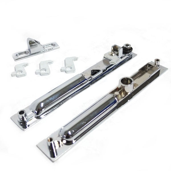 Primeline Products Reversible Flush-mount Latch and Pull for Glass Doors