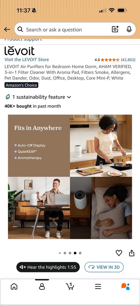 Levoit Core300 White