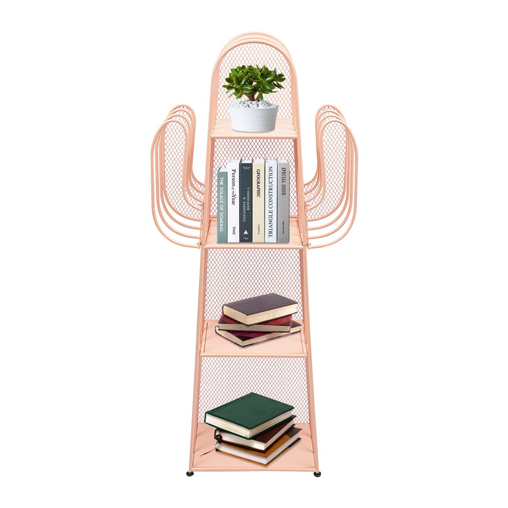 Modern 4 Shelf Bookcase Bookshelf Storage Display Rack Book Organizer Shelve