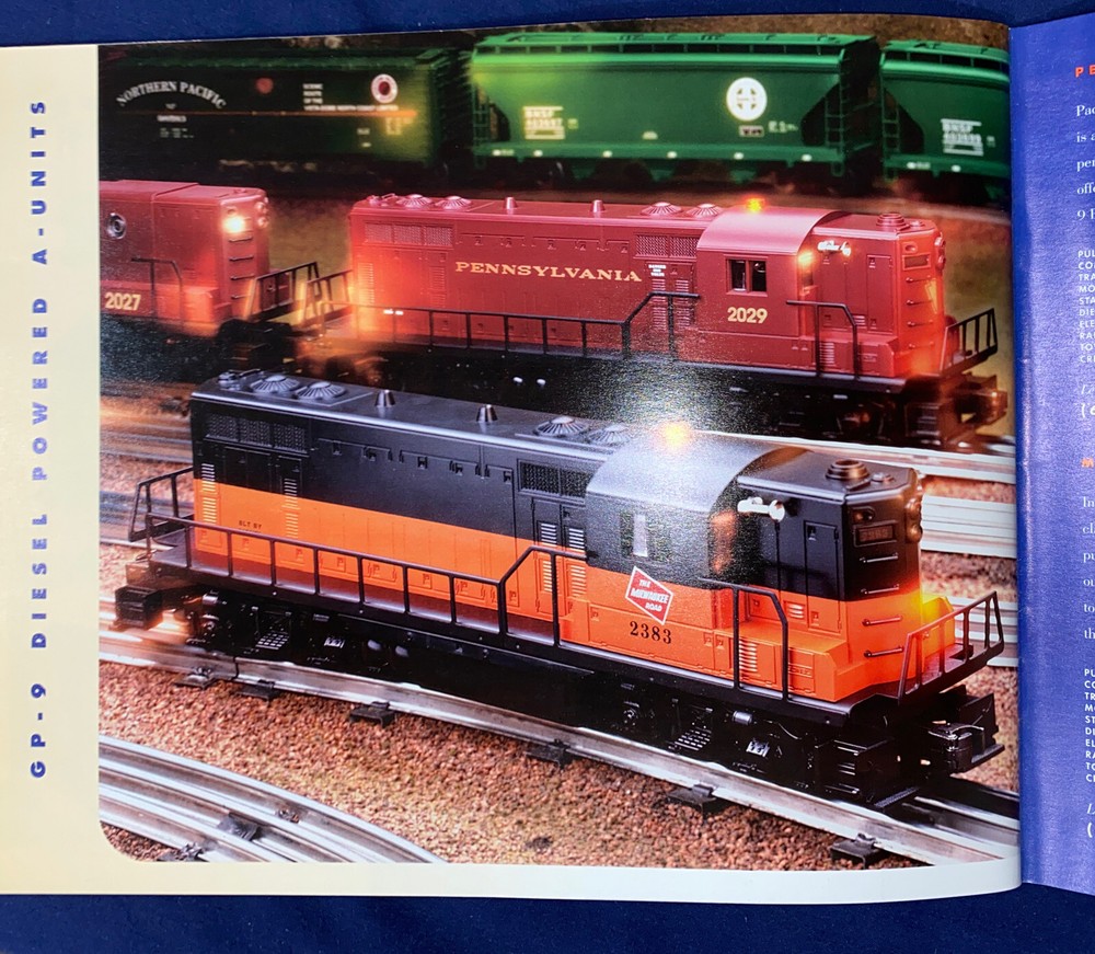 LIONEL CLASSIC TRAINS 1998 VOLUME 2 Catalog