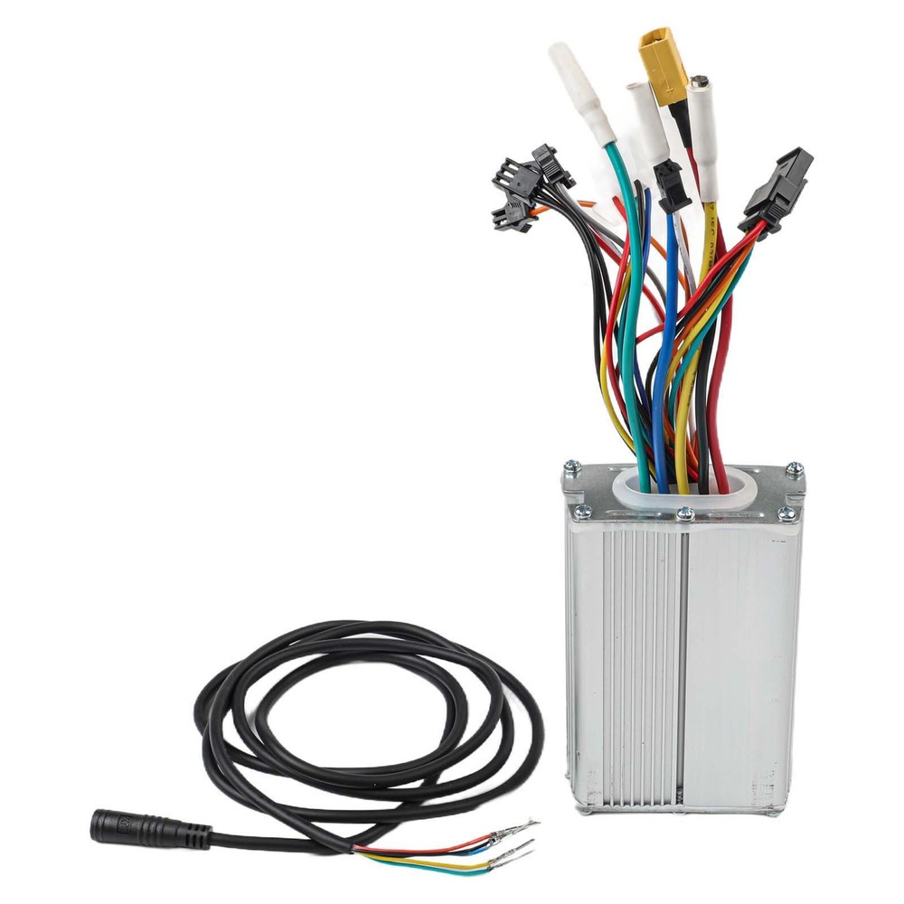 21A 48V Brushless Controller with Aluminium Alloy Shell and Adapter Cable
