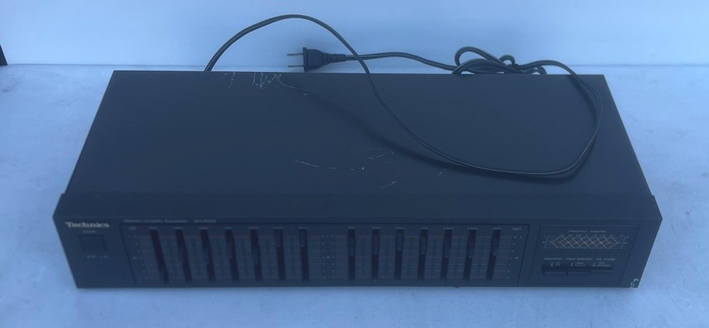 Technics Stereo Graphic Equalizer Model SH-8029 - Made In Japan works great