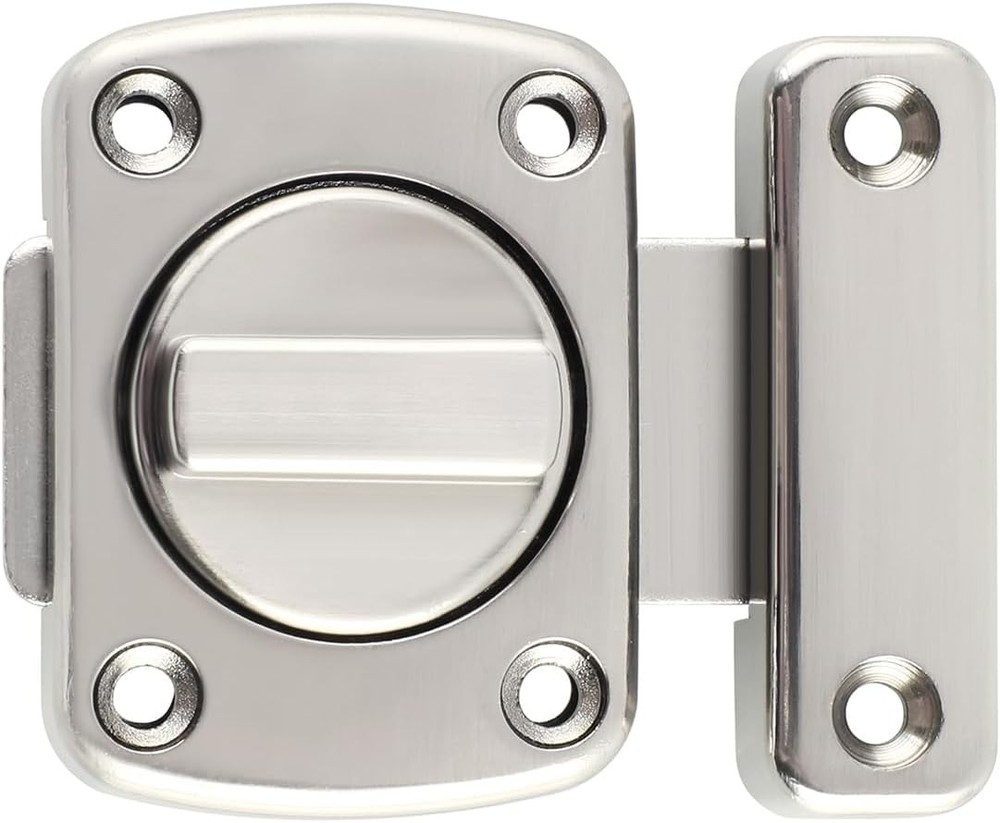 Alise Gate Latch Slide Bolt Latches Lock,Small Size Small Size, Brushed
