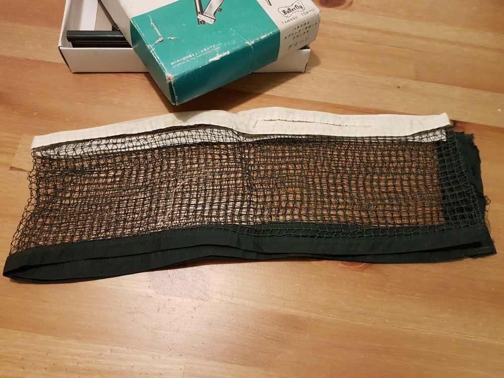Vintage Butterfly Table Tennis Net and Post