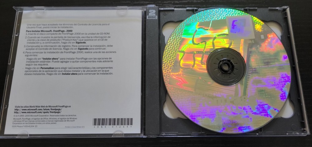 Microsoft Small Business Server 2000 in Spanish - Rare finding