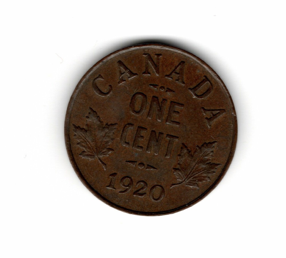 1920 CANADA 1 ONE CENT