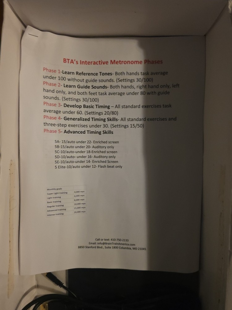 IM Home interactive metronome -hardly used. Free Fast Ship