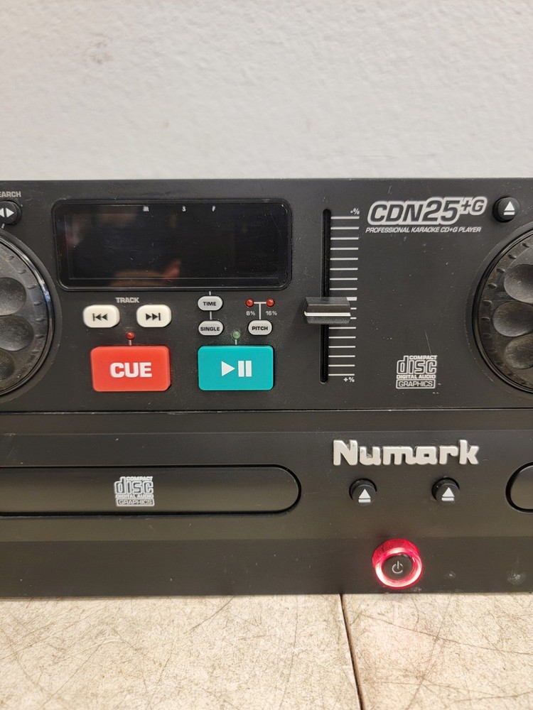 Numark CDN25+G Dual Karaoke Professional CD Player
