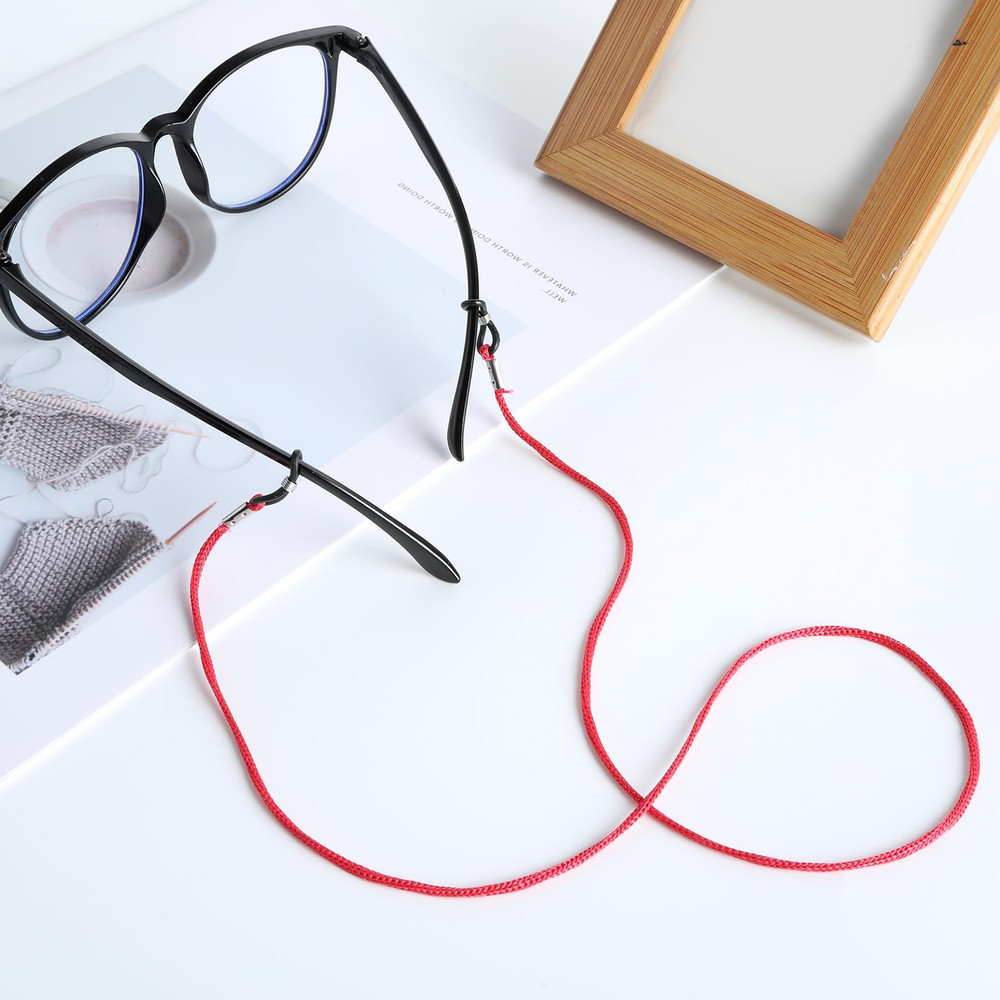 12 Pack Multicolored Eyeglasses Strap Eyewear Retainer Glasses Holder Strap