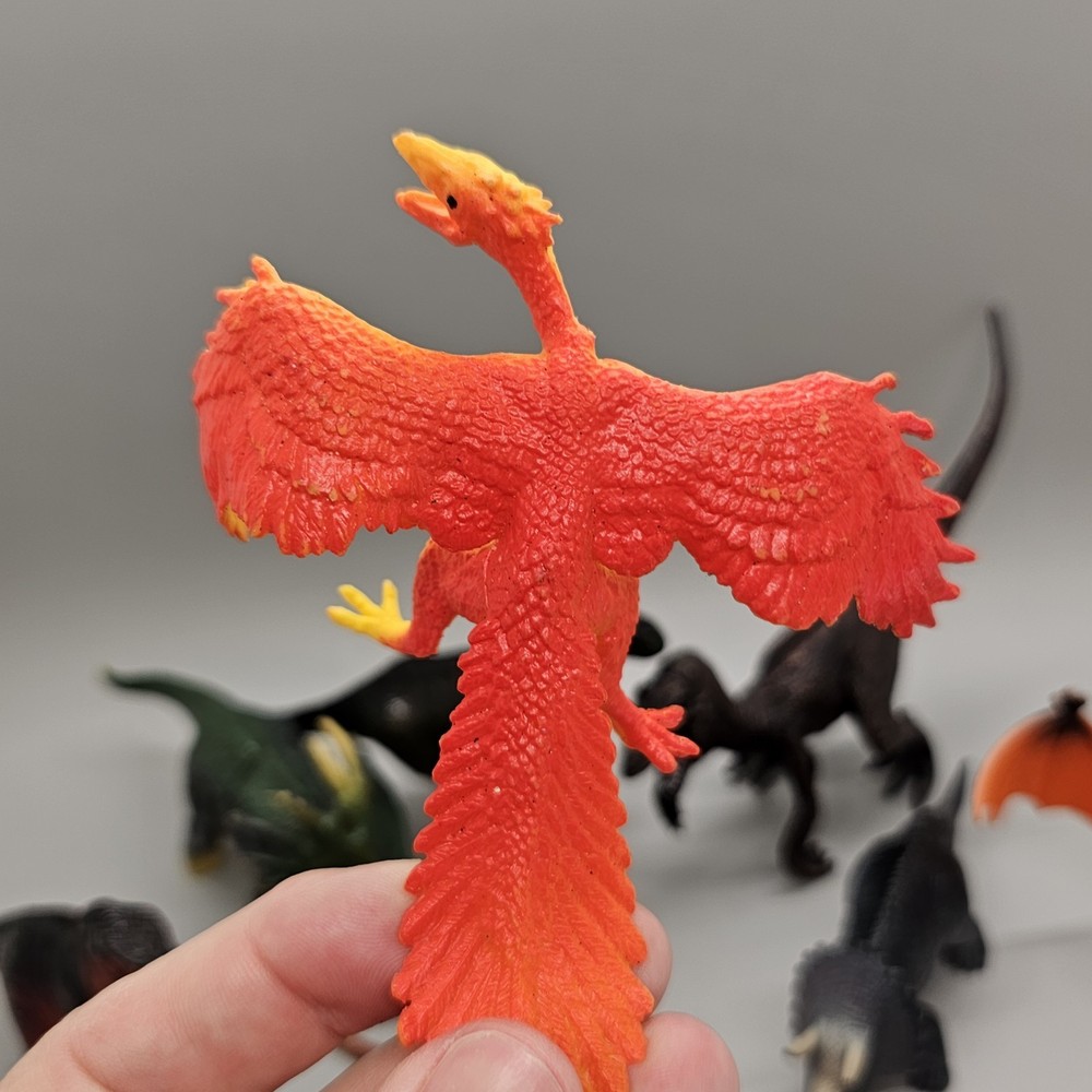 Lot of 10 Plastic Dinosaur Figures