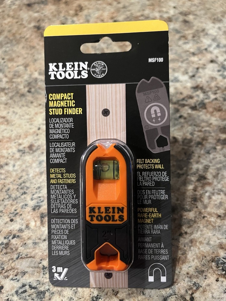 Klein Tools MSF100 Magnetic Stud Finder-NEW
