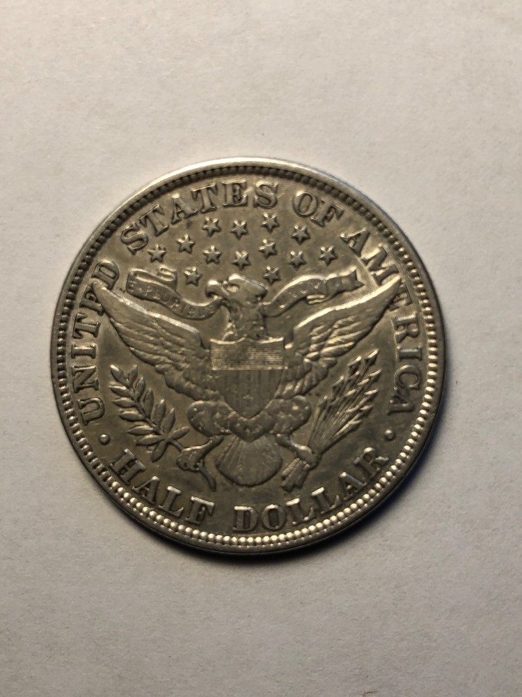 1898 Barber Half Dollar