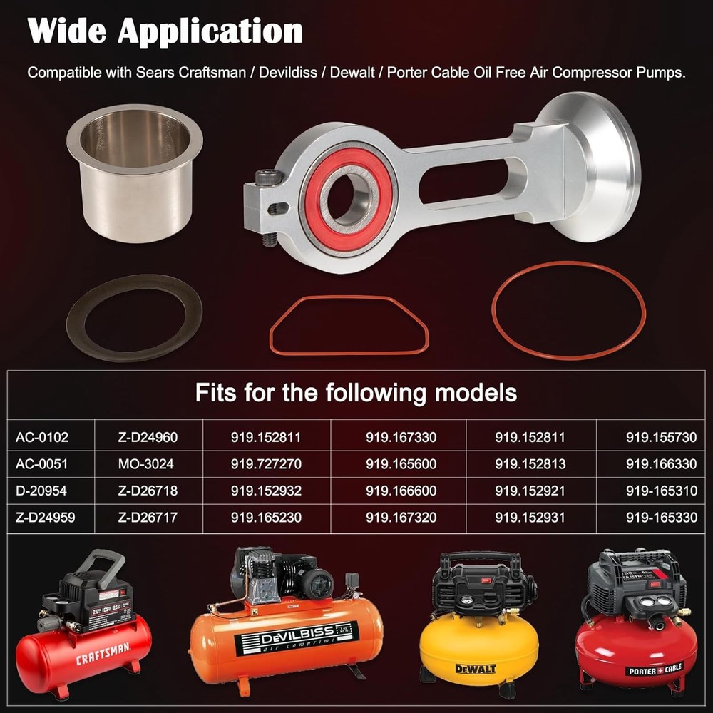 KK-4835 Compressor Piston Kit Replacement Sears