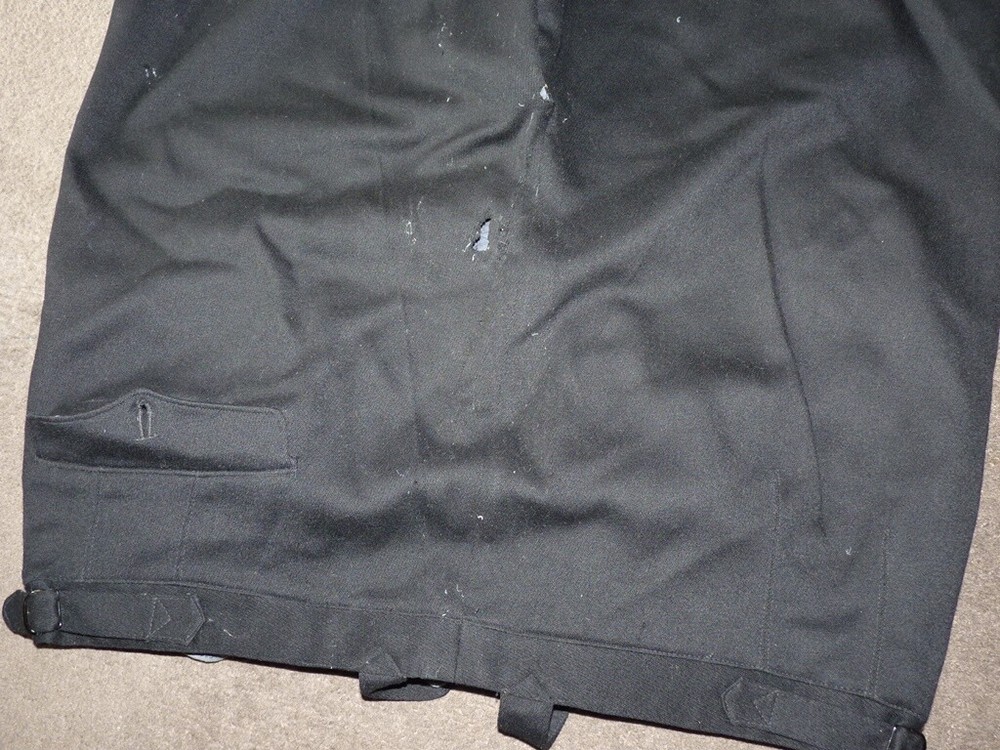 Elite black pancer trousers