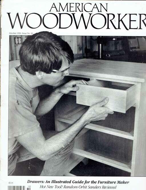 1989-1992 American Woodworker - 4 Issues