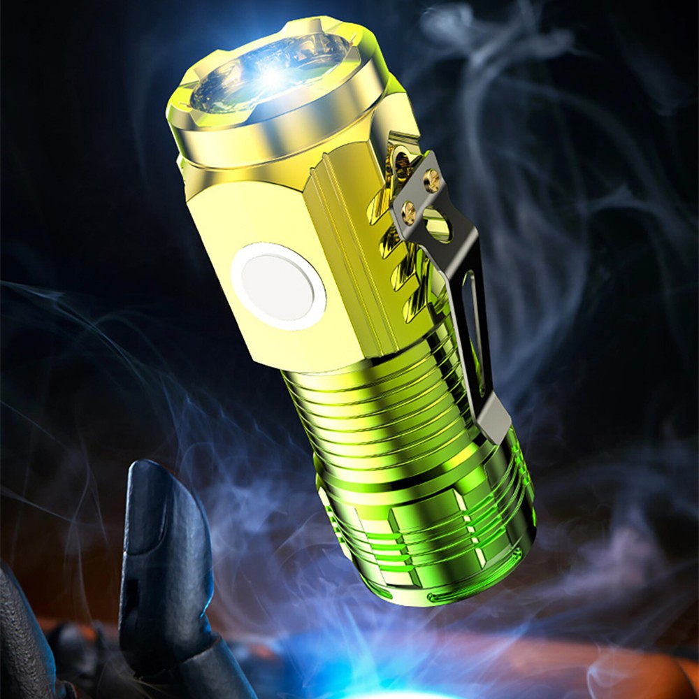 Portable Bright Flashlight 3* 3030LED Lamp Beads Super Bright Flashlight AA