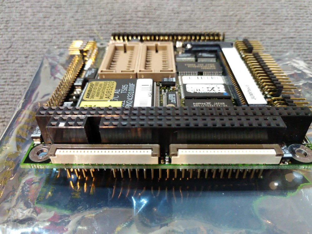 SICK MCS 100E CD HW PD CPU Board 386SX25 Mhz