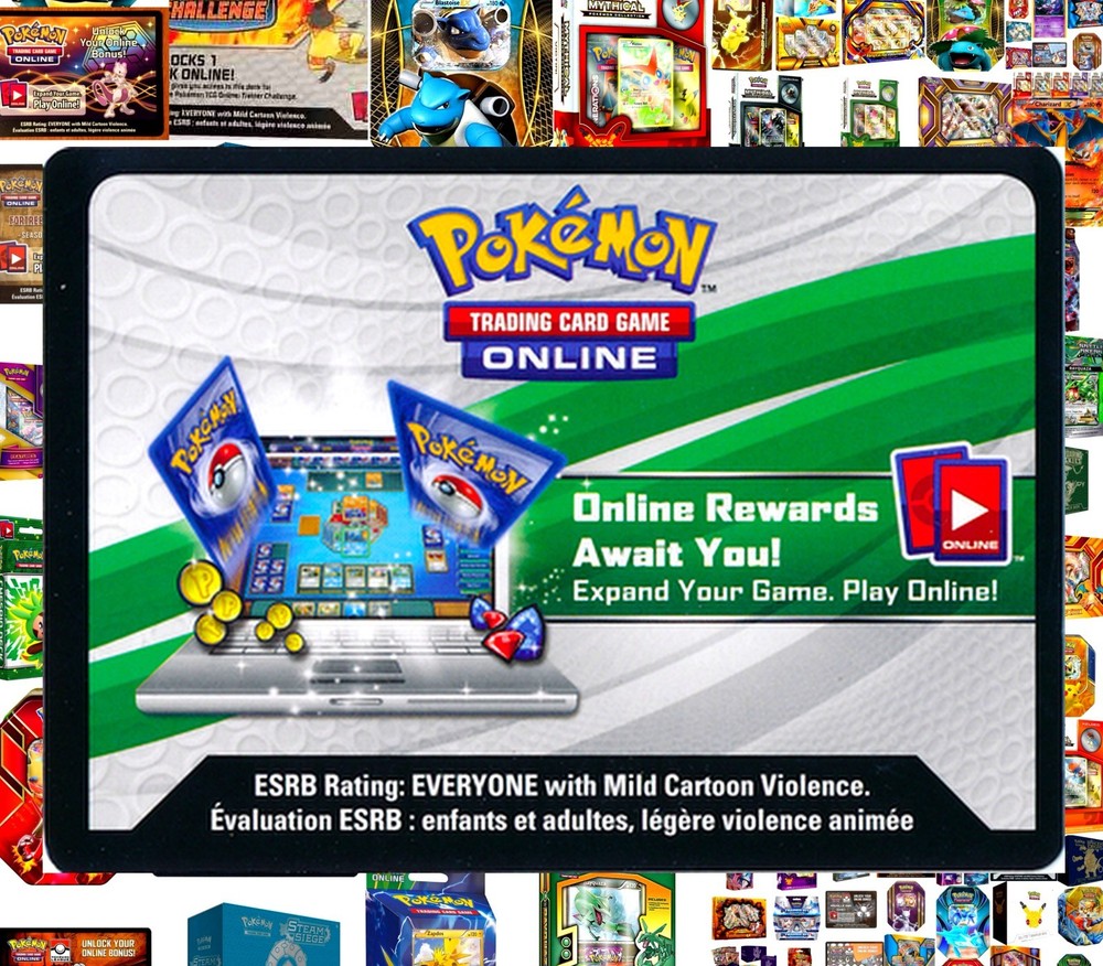 20th ANNIVERSARY / MYTHICAL COLLECTION GENERATIONS LIVE ~ Pokemon Online Codes