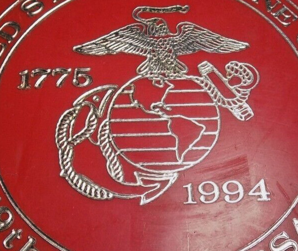 US MARINE CORPS 219th ANNIVERSARY Plastic COASTER