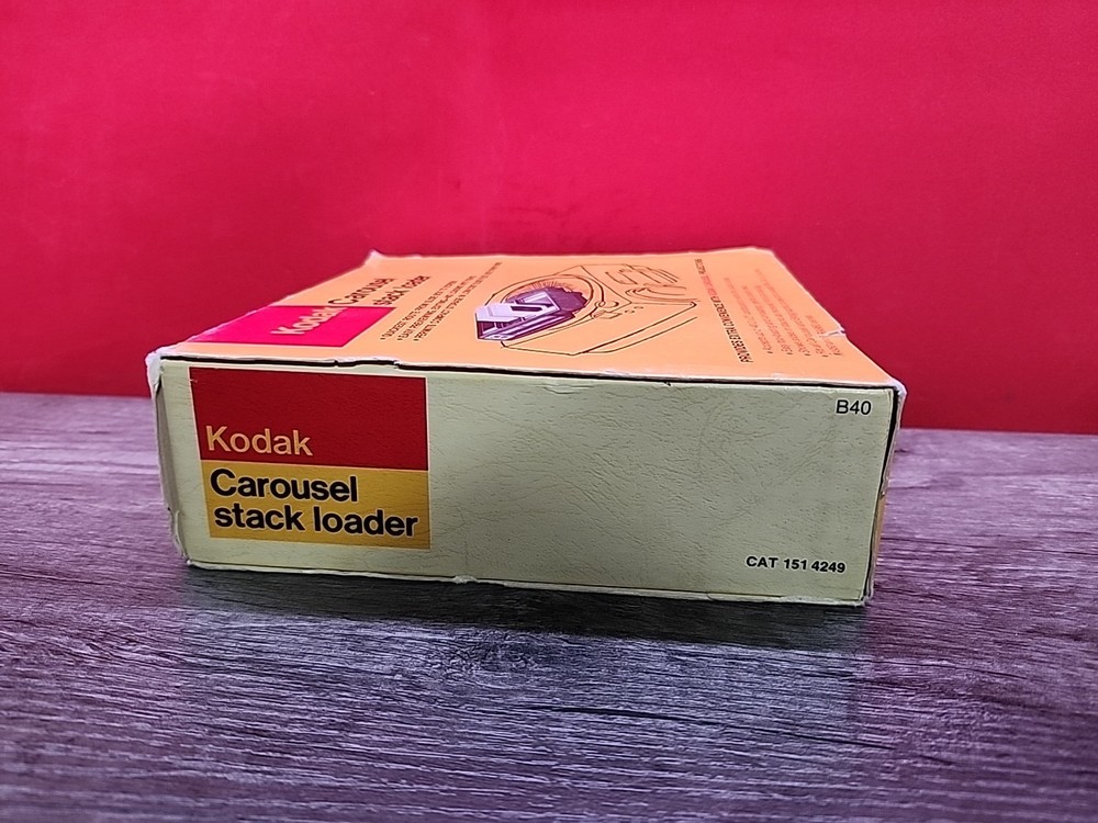 Kodak Carousel Stack Loader B40 w/Original Box & Sleeve
