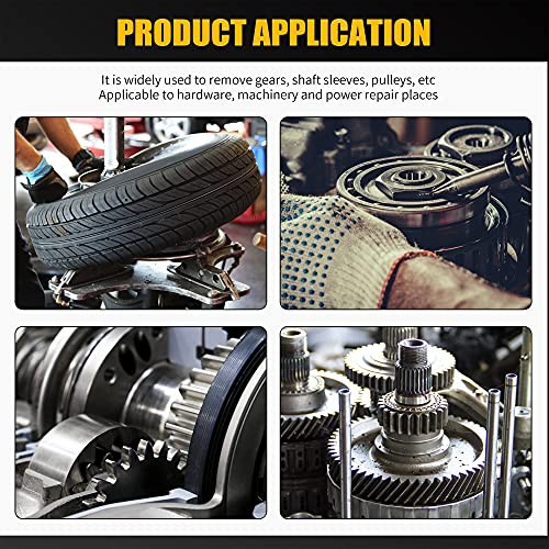 Hydraulic Gear Puller 20T Wheel Bearing Pulling Separator Pump Adjustable Oil
