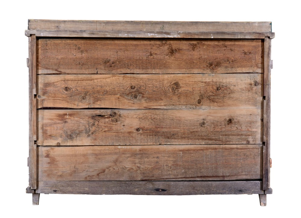 EARLY 19TH CENTURY RUSTIC SWEDISH PAINTED SIDEBOARD