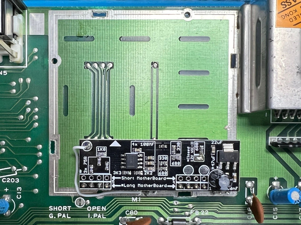 Commodore 64 and 128 (C64 / C128) RF Modulator Replacement