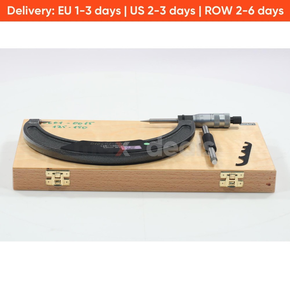 Hartig 5752-125-150-E-H Micrometer New NFP