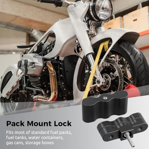 2 PCS RX-LOX-PM Pack Mount Lock 2 Pack with Same Keys , Locking Pack Mount for