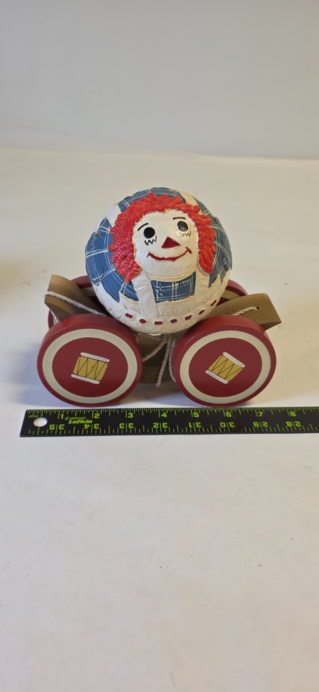 1991 Raggedy Anne Briere Pull Toy