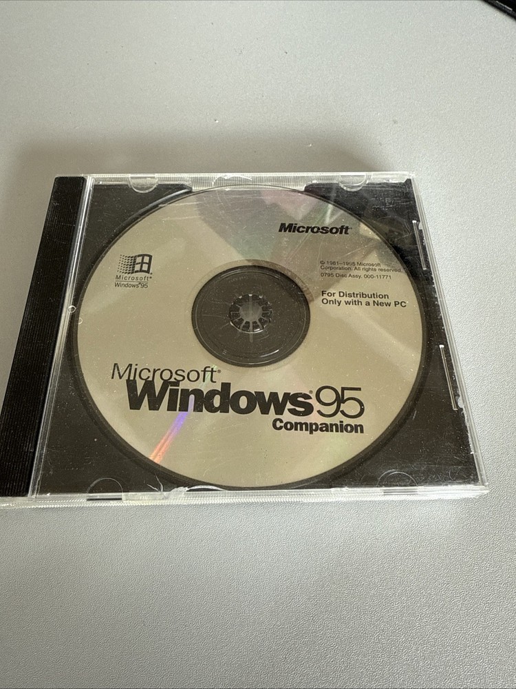 Microsoft Windows 95 CD-ROM