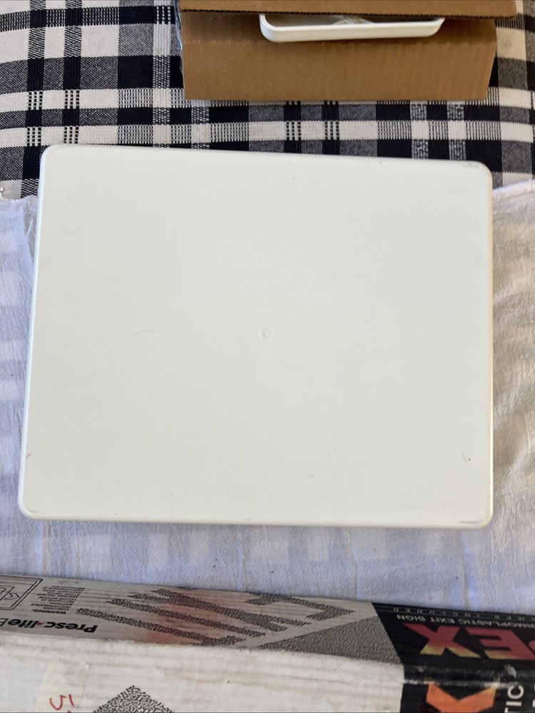 PEXEmergency Exit Sign LED Red Letters Battery Backup Double-Sided Mountable NEW