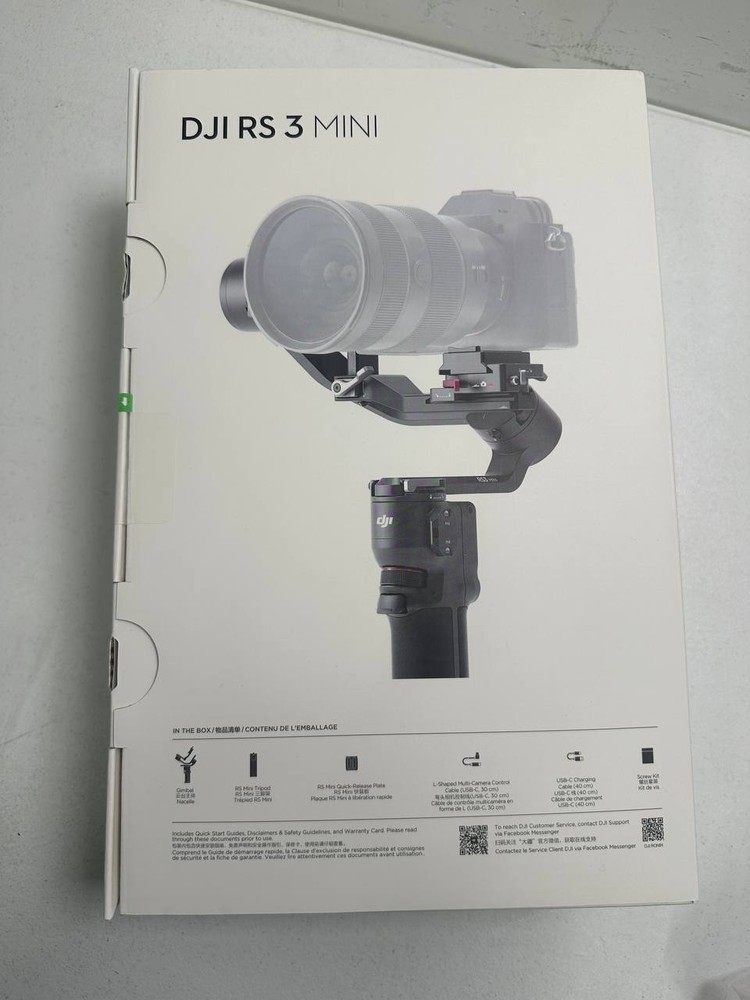DJI - RS 3 Mini 3-Axis Gimbal Stabilizer - Black