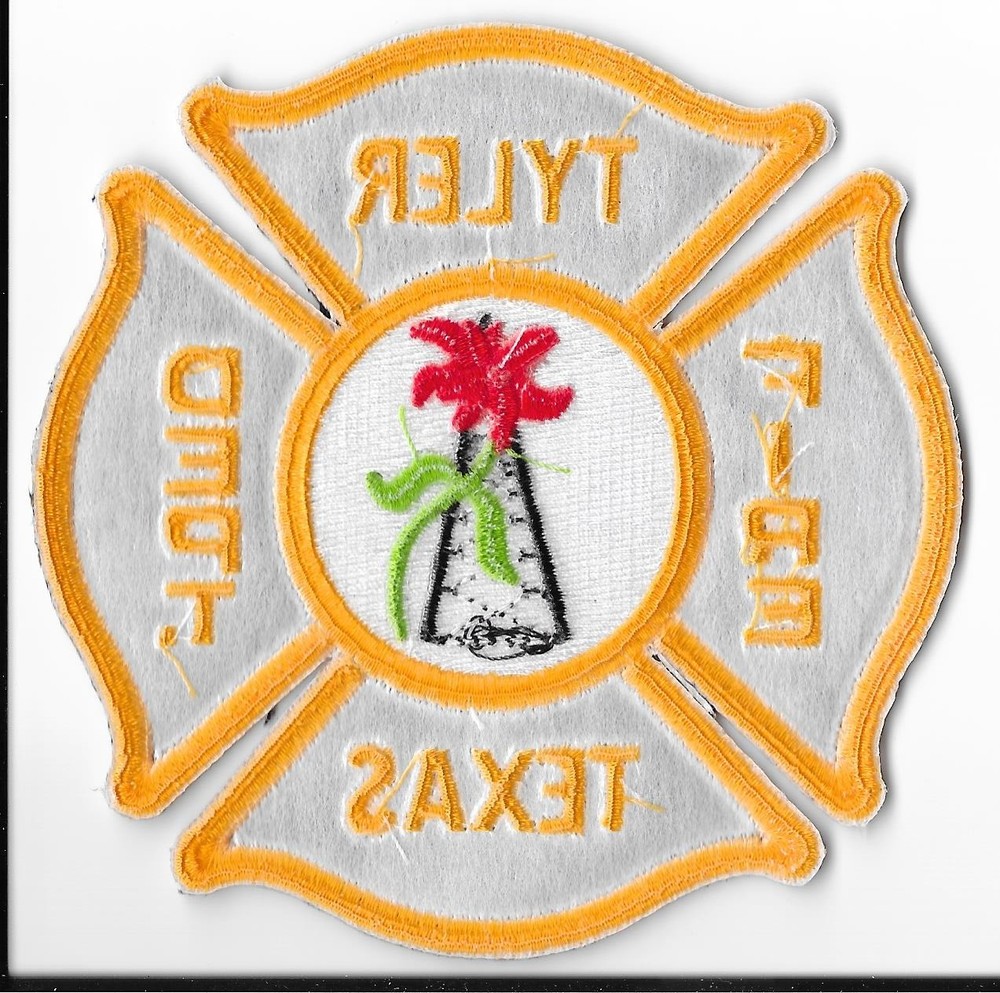 Tyler Fire Department, Texas Shoulder Patch V1