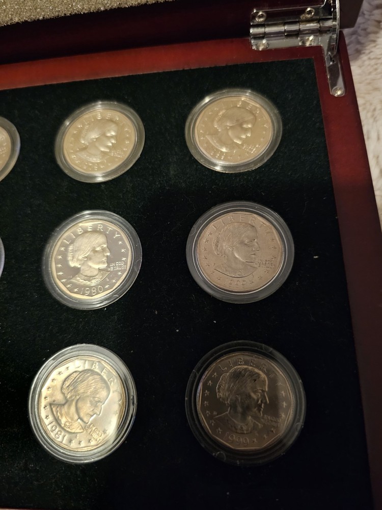 susan b anthony dollar set 15 Coin Set