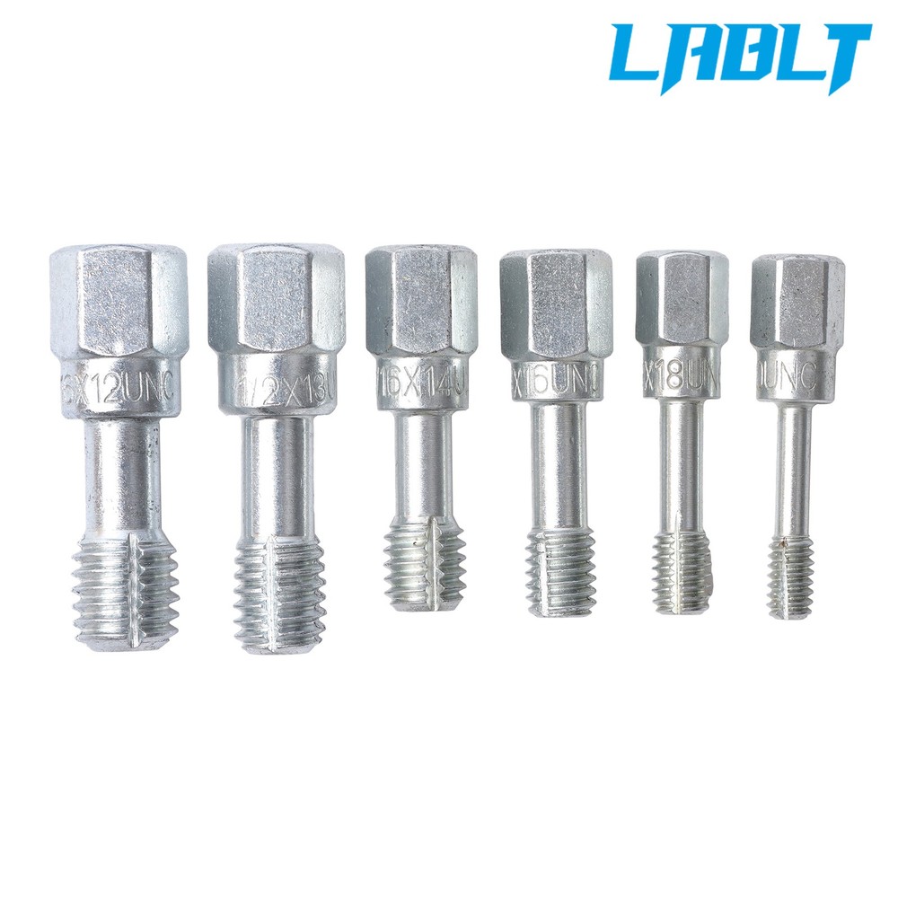 49PCS Thread Chaser Set UNC UNF Metric Thread Restorer Tool Rethreading Kit