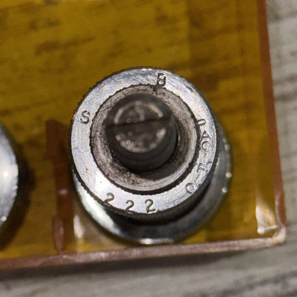 Vintage Pacific Reloading Dies .222 Two Die Set In Wrong box Lee
