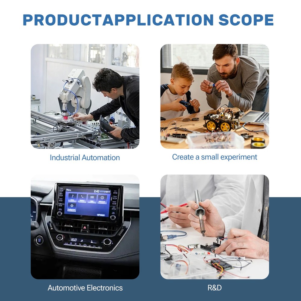 DS18B20 Application Board-STM32 Compatible Temperature Sensor, 1-Wire Interface