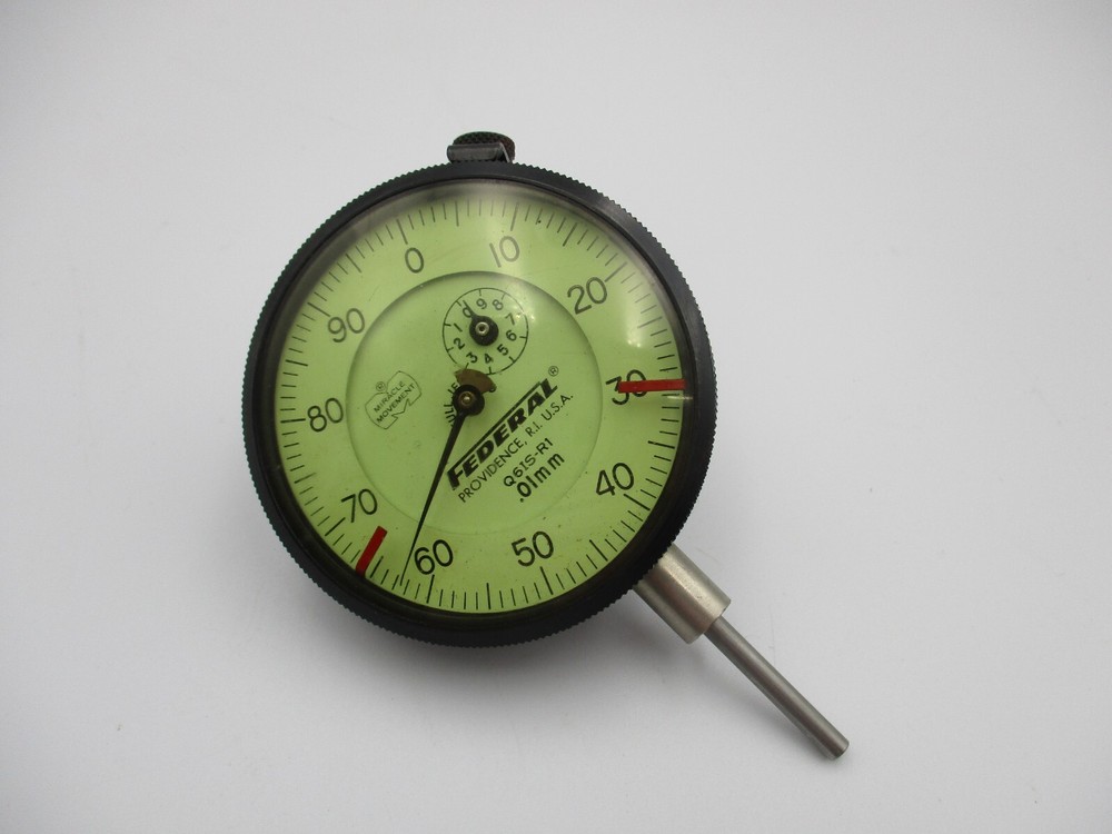 Federal Q615-R1 .01mm Dial Indicator Miracle Movement