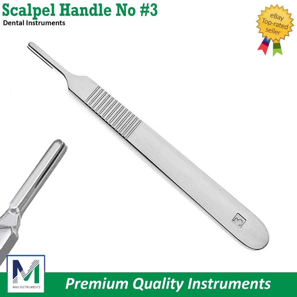 Scalpel Handle No.3 Blade Holder BP Handle, Surgical Scaple Handle No3