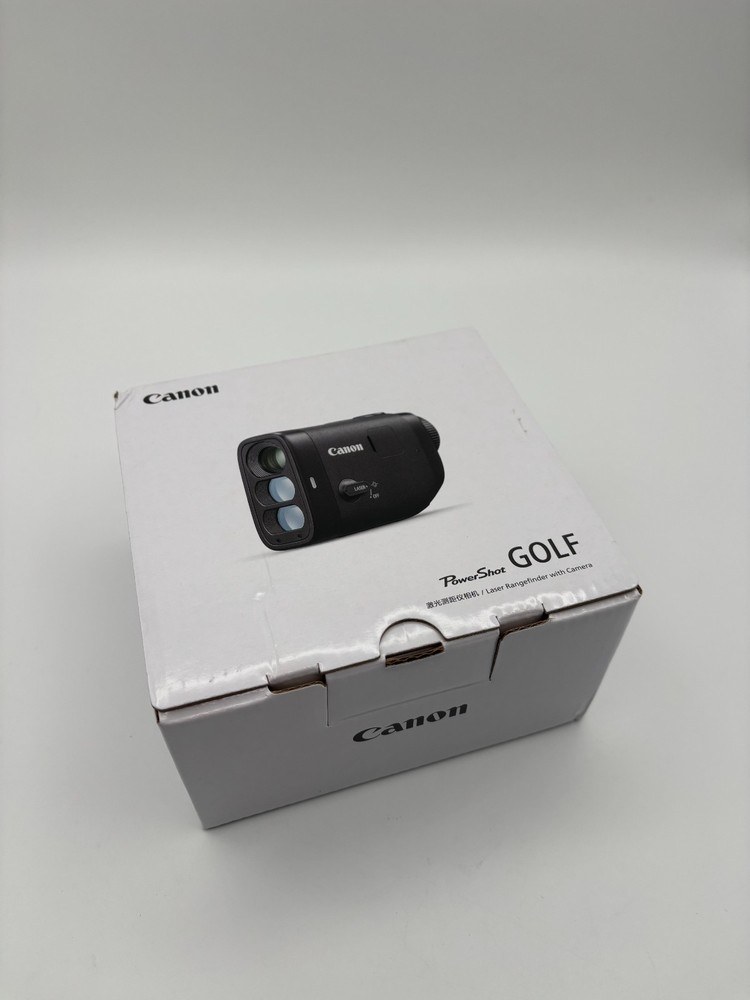 Canon PowerShot Golf Laser Rangefinder Black Bundle - MINT