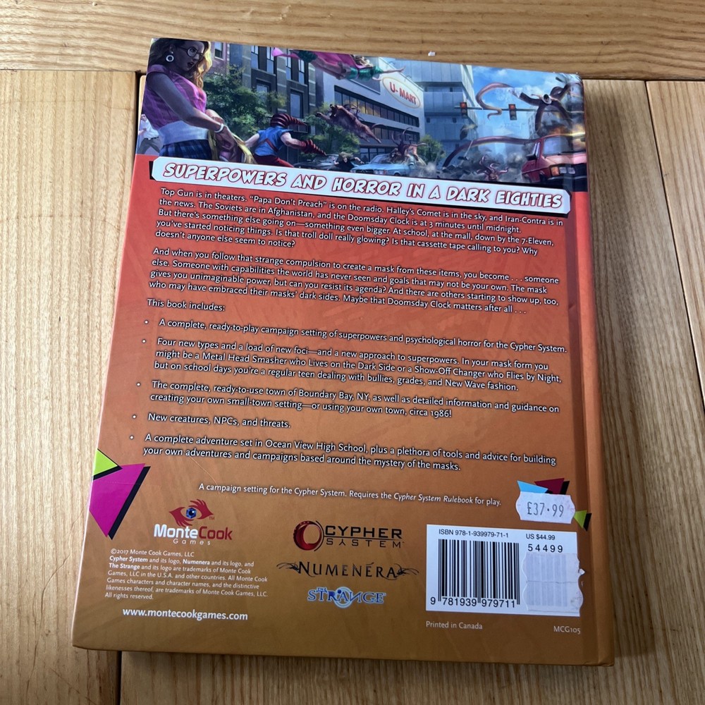 Unmasked - Cypher System