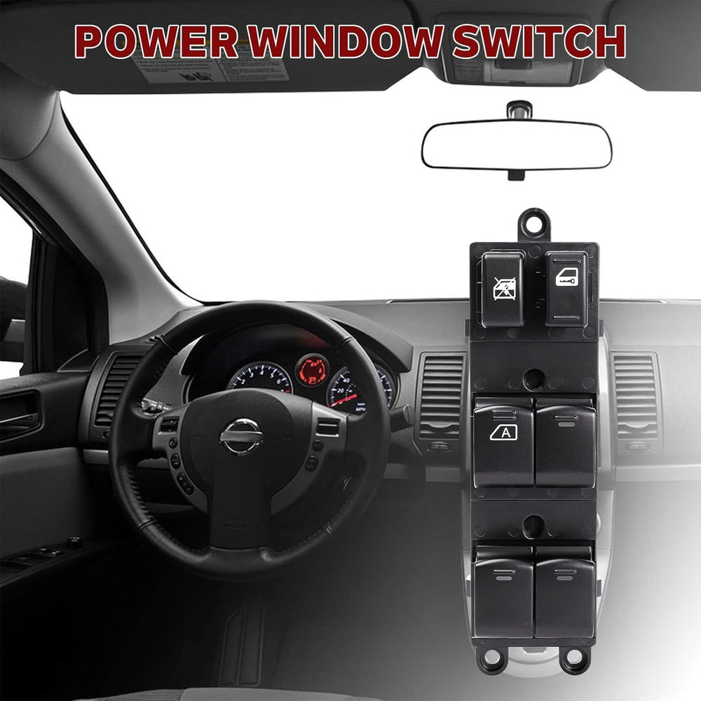 Master Power Window Switch Driver Side 2008–2012 Nissan Sentra – Compatible