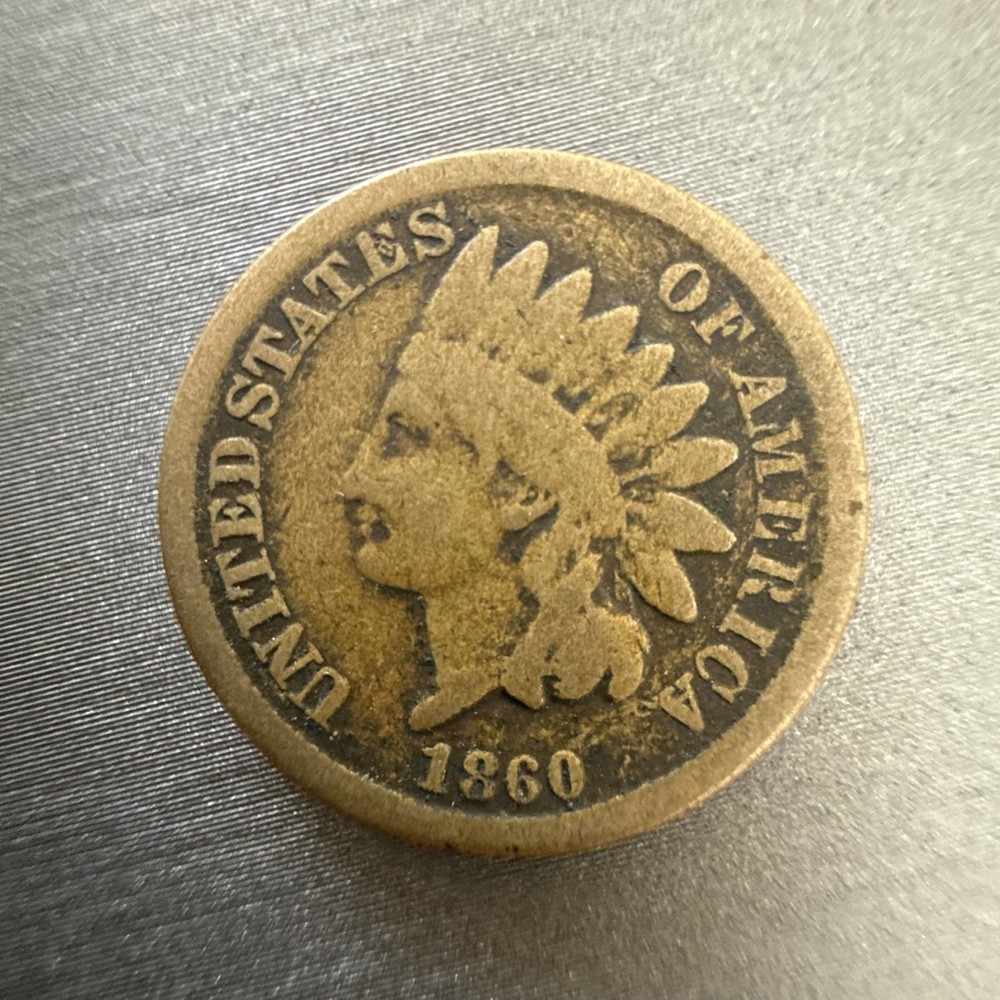 1860 Indian Head Cent