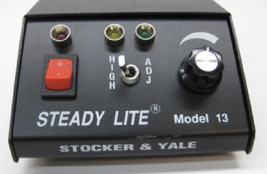 Stocker & Yale Steady Lite Model 13 Microscope Illuminator Controller, Tested