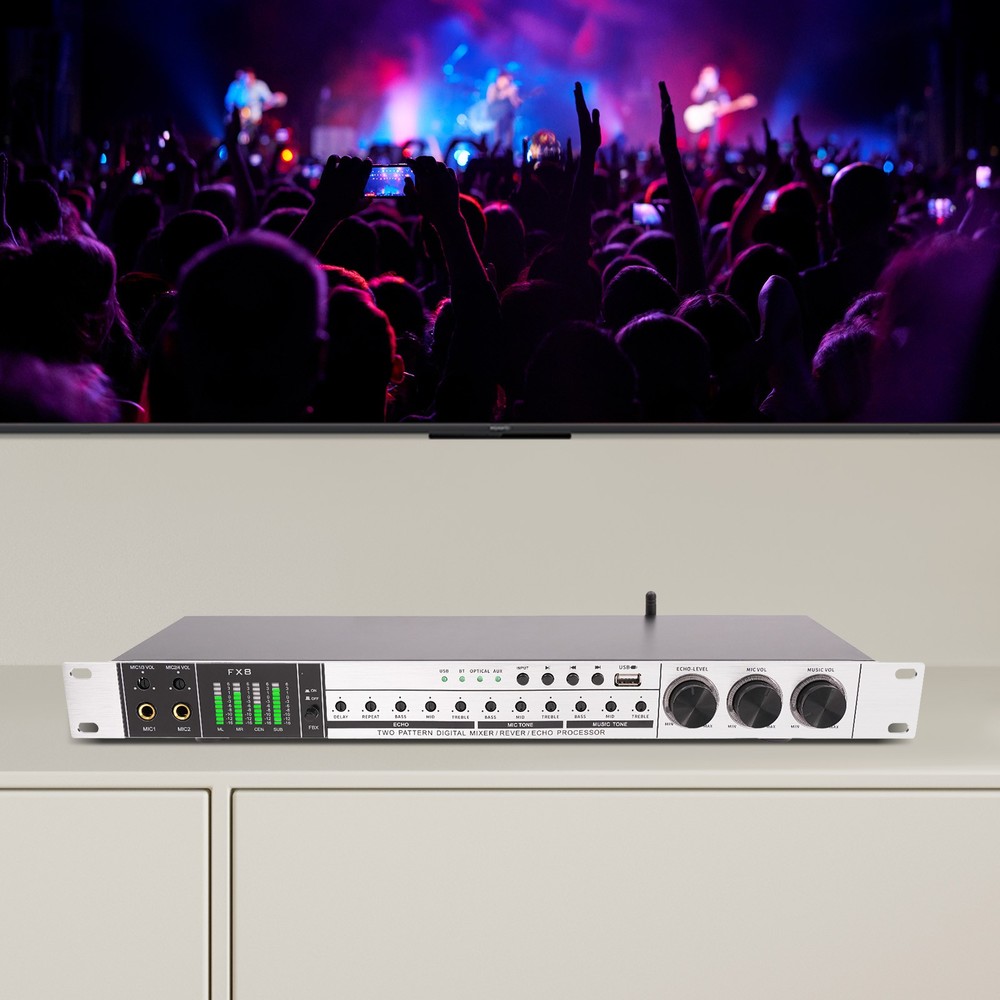 Anti-howling Audio Processor Professional Bluetooth Audio Processor Mixer 25 W